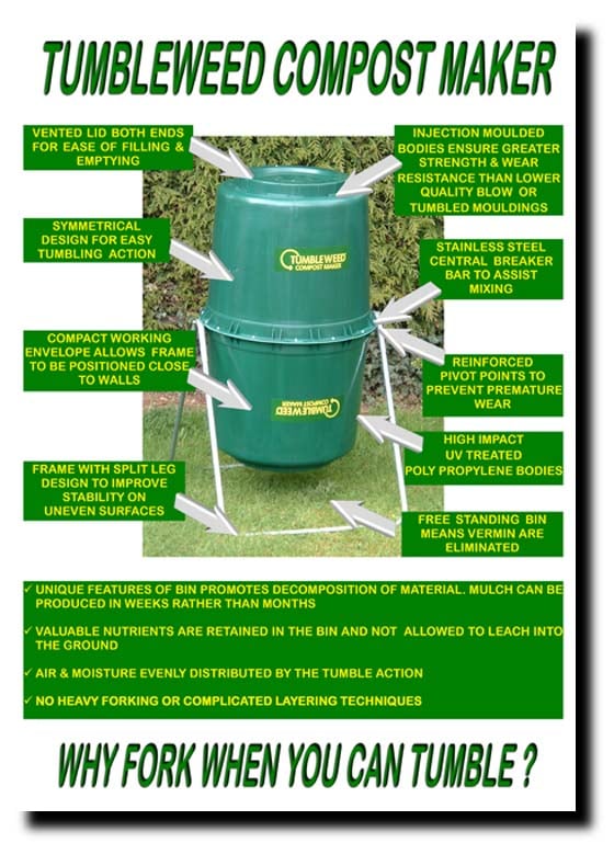 Tumbleweed Composter