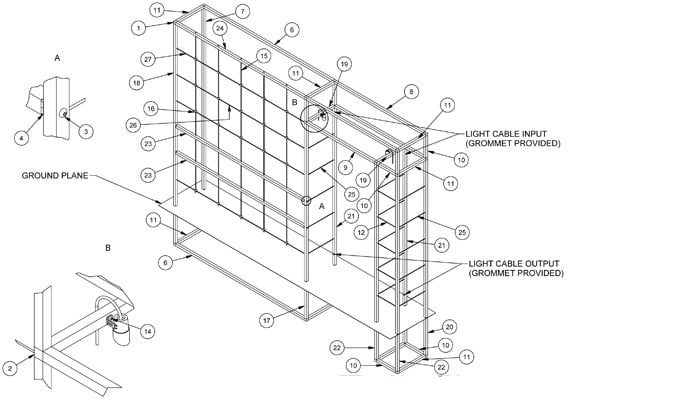 Contemporary Arch CAD Drawing 1