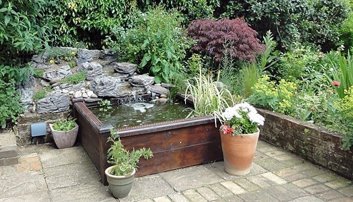 4ft x 4ft Raised Bed Pond, Mr Pells - Hertfordshire