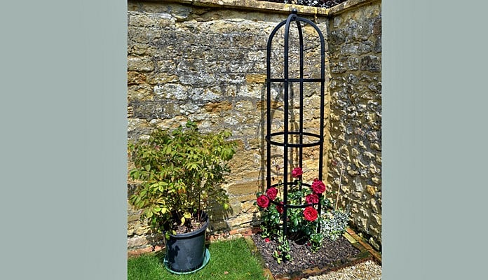 Steel Round Obelisk, Mr Hutson - Somerset