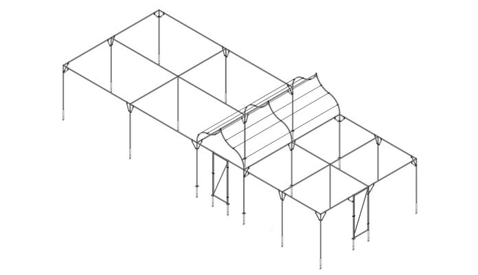 Ogee Arch Steel Fruit Cage Design Ogee Arch Steel Fruit Cage Design
