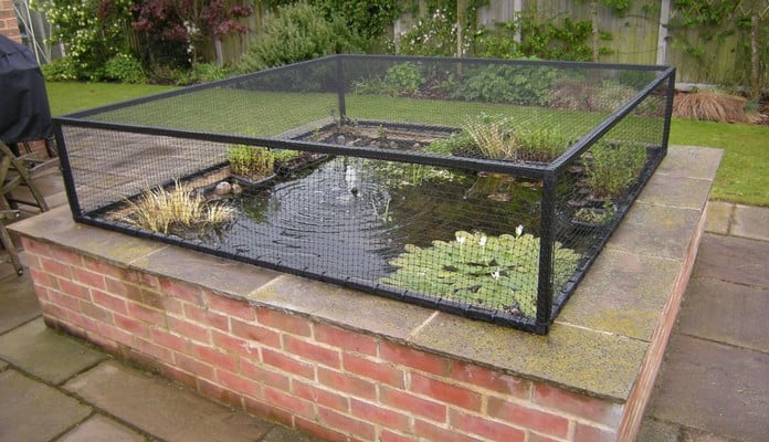 Flat Steel Pond Cover, Mr Matthews  - Suffolk