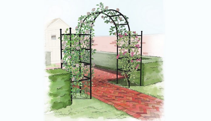 Roman Arch with Pillars Design Roman Arch with Pillars Design