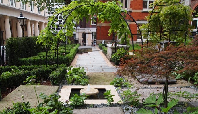 Harrod Roman Rose Arch Gazebo, Kings Landscapes - Central London