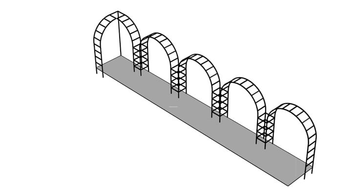 Arch Colonnade & Gazebo Design Arch Colonnade & Gazebo Design