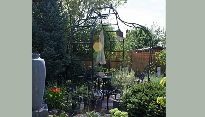 Bespoke Ogee Rose Gazebo