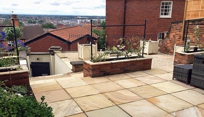 Fence Frames Espalier Courtyard 2 