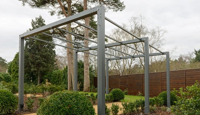 Contemporary Pergola Walkway 2