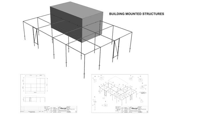 Steel Fruit Cage CAD Drawing