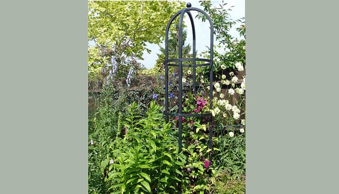 Steel Round Obelisk, Mrs Fisher - Hampshire