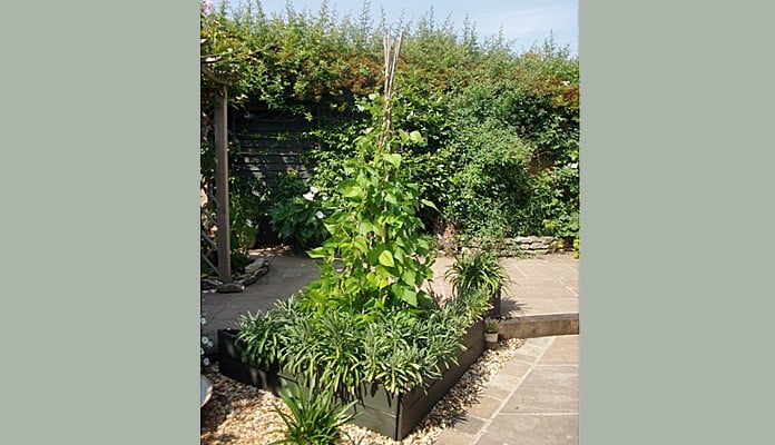 2 Tier Allotment Corner Raised Beds, Mr Hawken - Lincolnshire