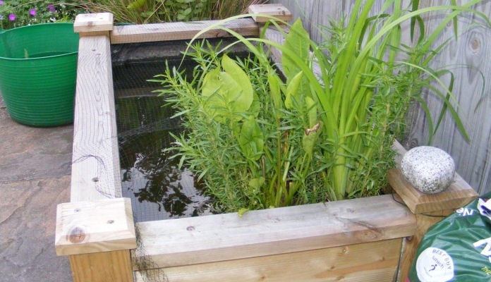 2ft x 4ft Raised Bed Pond Kit, Mr Viner - Morden