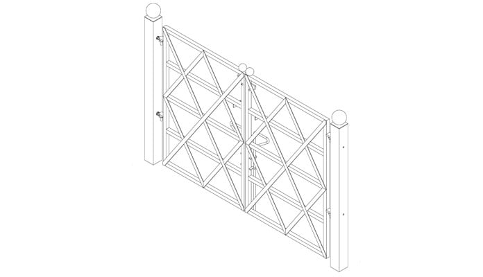 Lattice Gate Lattice Gate
