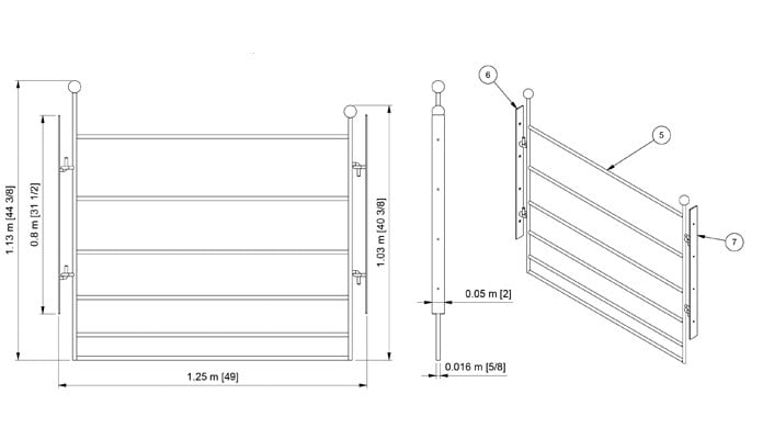 CAD Bespoke Blacksmiths Gate