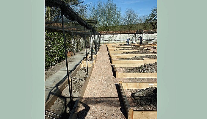 Fruit Cage Walled Garden 2 Fruit Cage Walled Garden 2