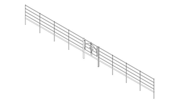 Estate Fence and Gate Design