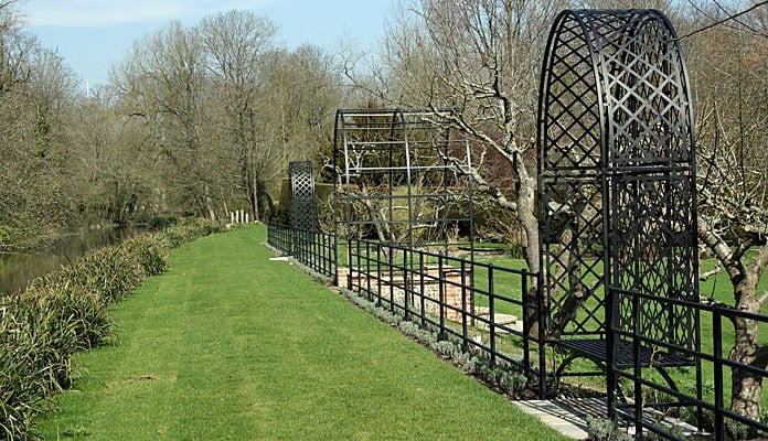 Steel Arbour Fully Latticed with Fitted Bench 3