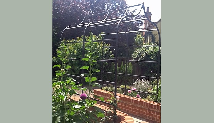 1.5m W x 2.08m L Ogee Pergola, Mrs Carr - Suffolk