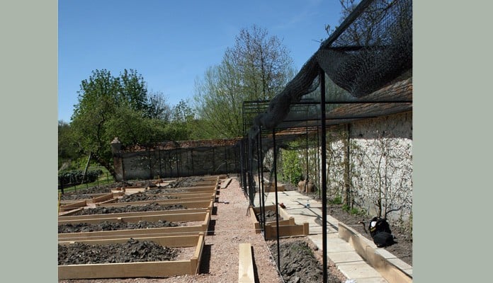 Fruit Cage Walled Garden 3