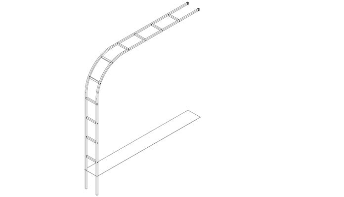 Ellipse Lean To Wall Arch Design Ellipse Lean To Wall Arch Design