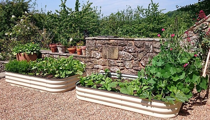 GPL-118 4 in 1 Modular Metal Raised Beds, Mrs Garbett - Gloucestershire