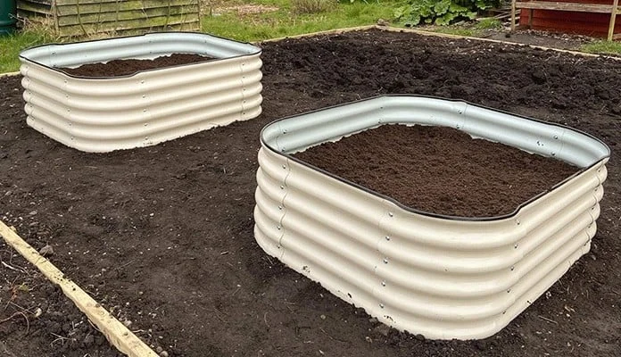 GPL-118 4 in 1 Modular Metal Raised Beds, Mrs Keegan - Worcestershire