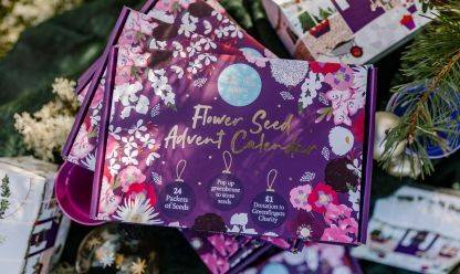 GIVEAWAY! Win a Flower Seed Advent Calendar & Plant Support
