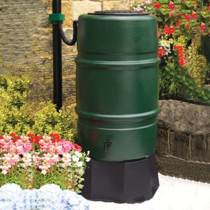 Harcostar 227 Litre/50 Gallon Water Butt & Free Rain Trap