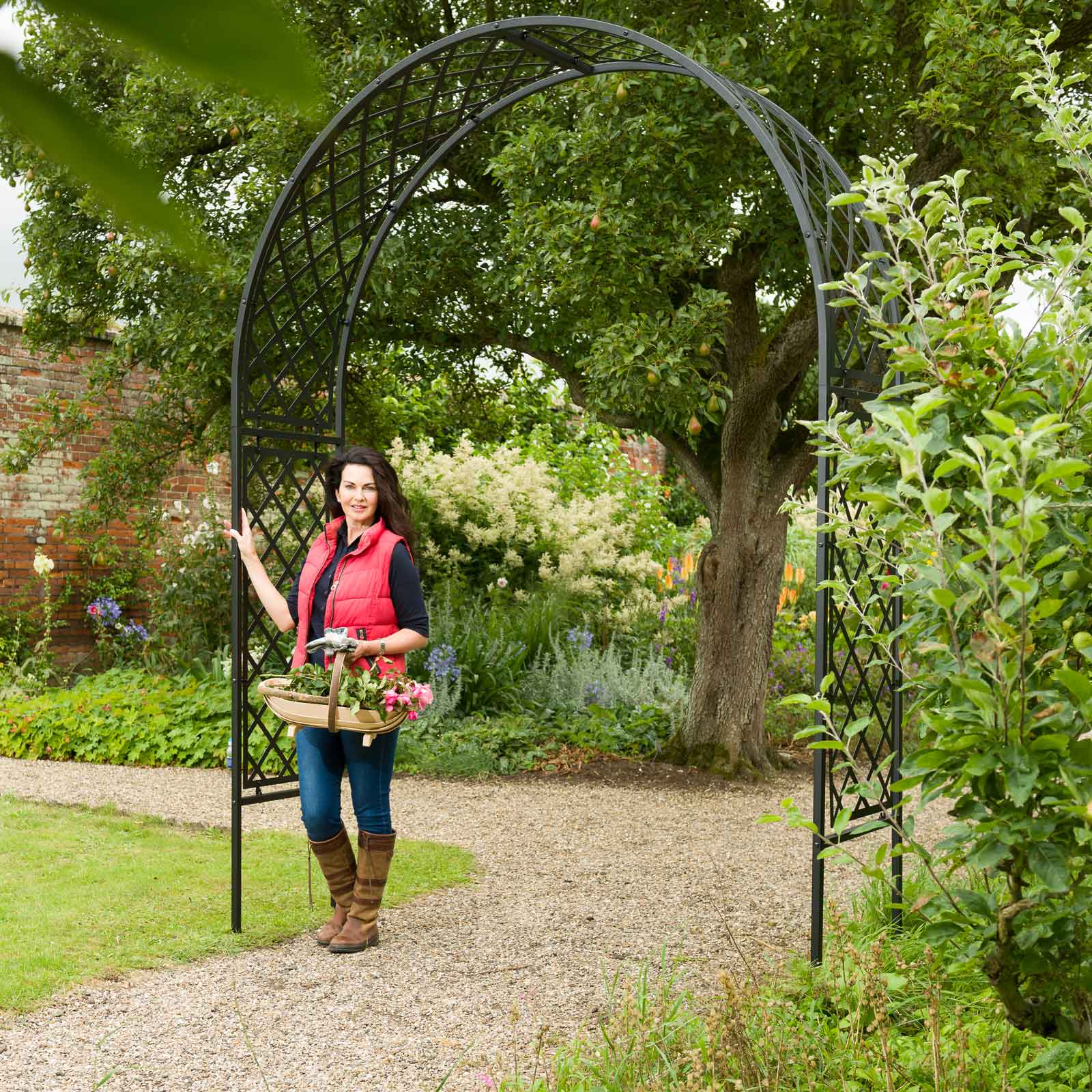 Roman Lattice Garden Arch Harrod Horticultural