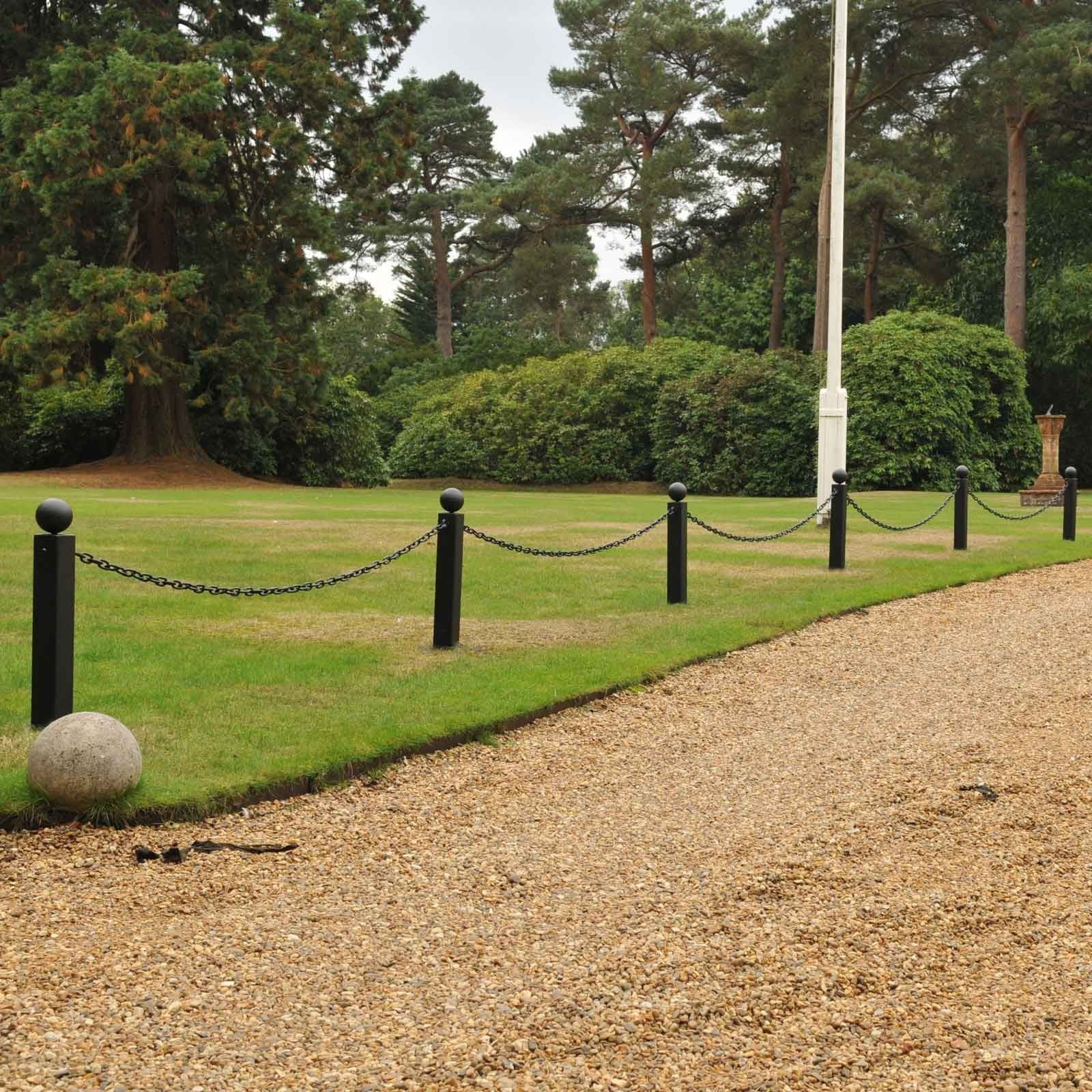 Driveway Chain Link Fencing - Harrod Horticultural