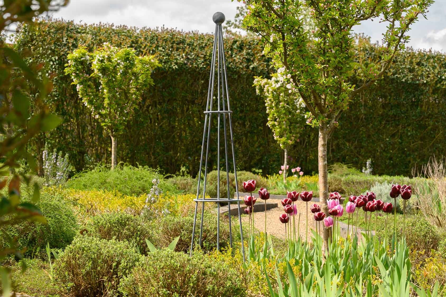 Southwold Wire Cone Obelisks from Harrod Horticultural