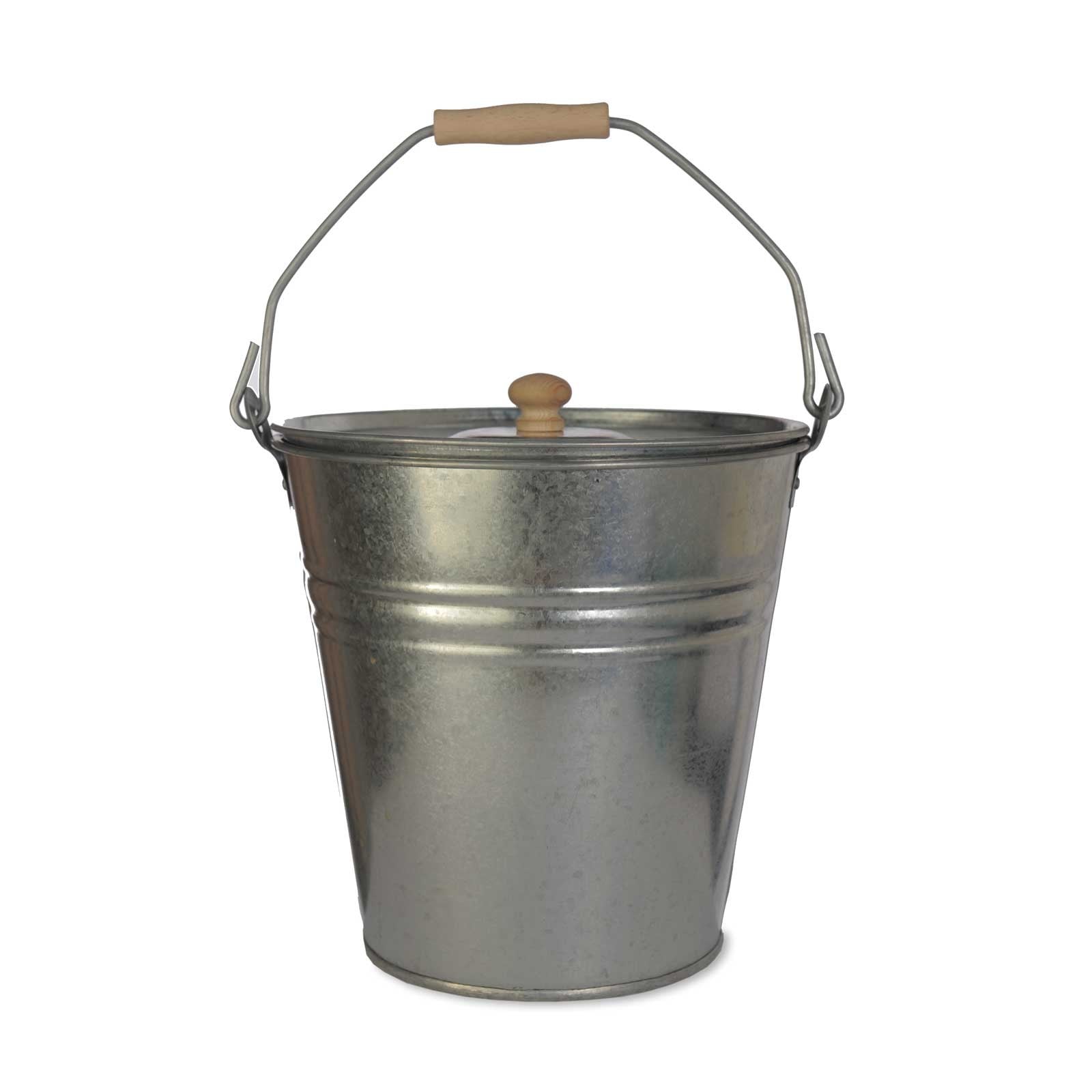 Metal Storage Quart Bucket With Lid | lupon.gov.ph
