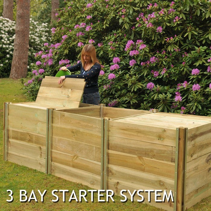 Slot Together Compost Bins - Harrod Horticultural (UK)