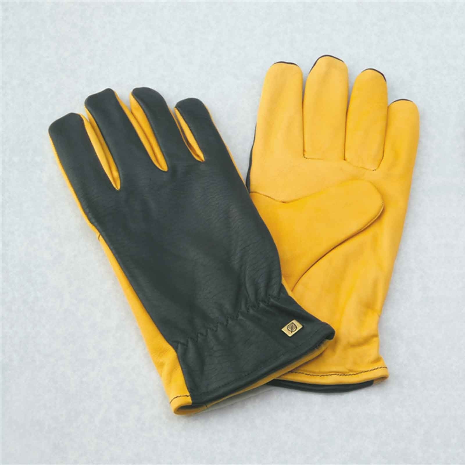 Gold leaf dry touch gardening gloves