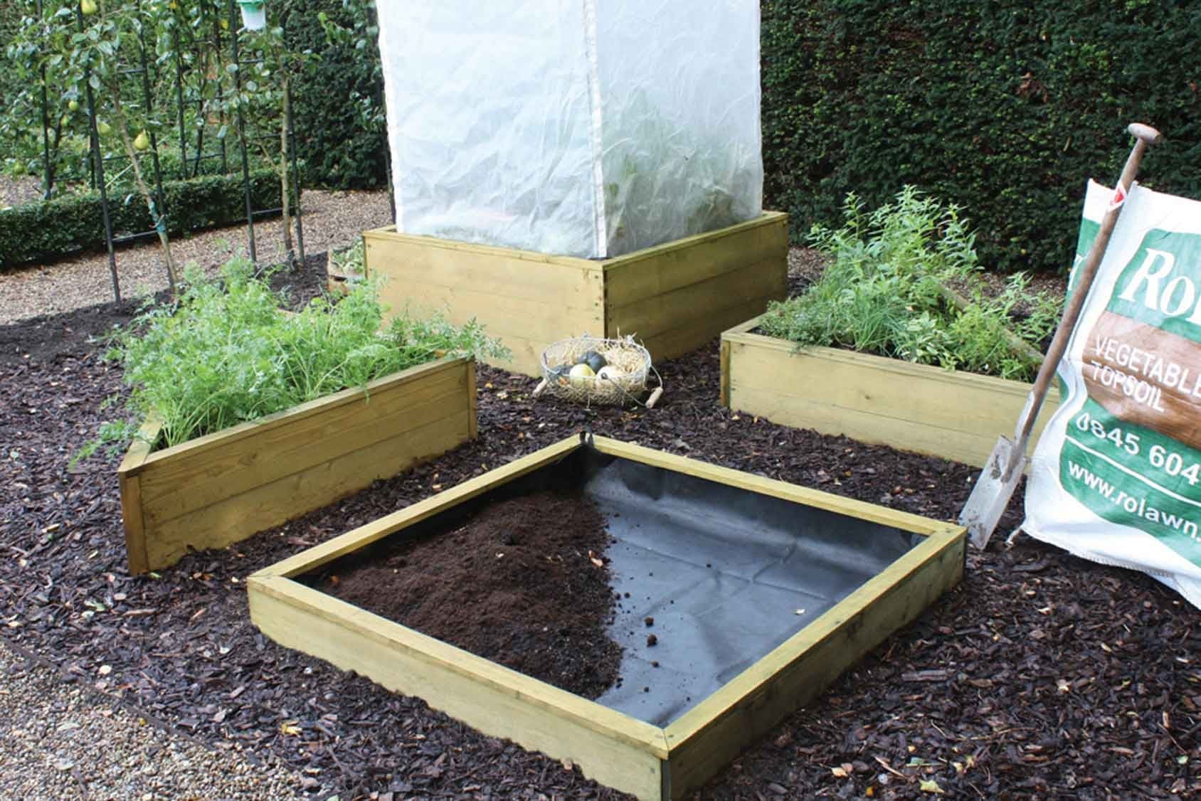 Allotment Wooden Raised Beds Harrod Horticultural