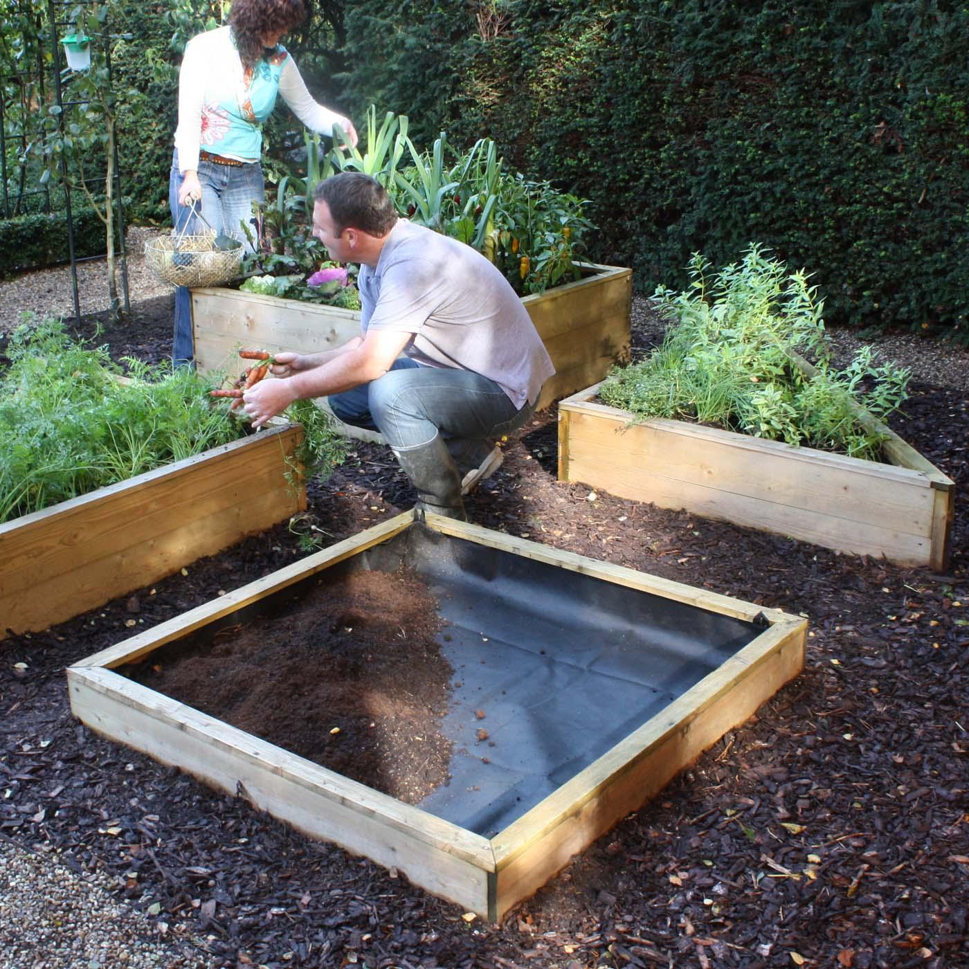 Allotment Wooden Raised Beds Harrod Horticultural