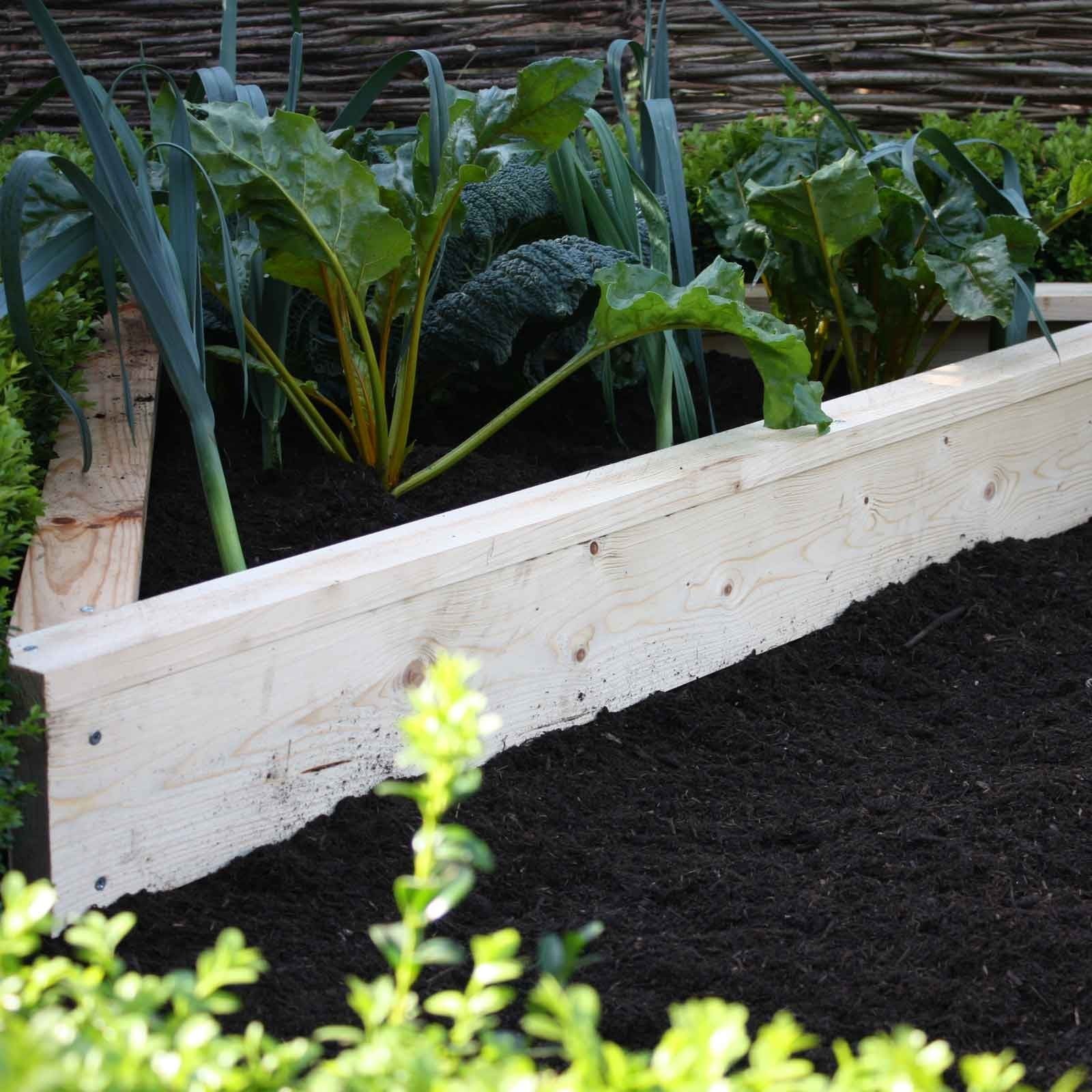 Corner Wooden Raised Beds Raised Beds at Harrod Horticultural