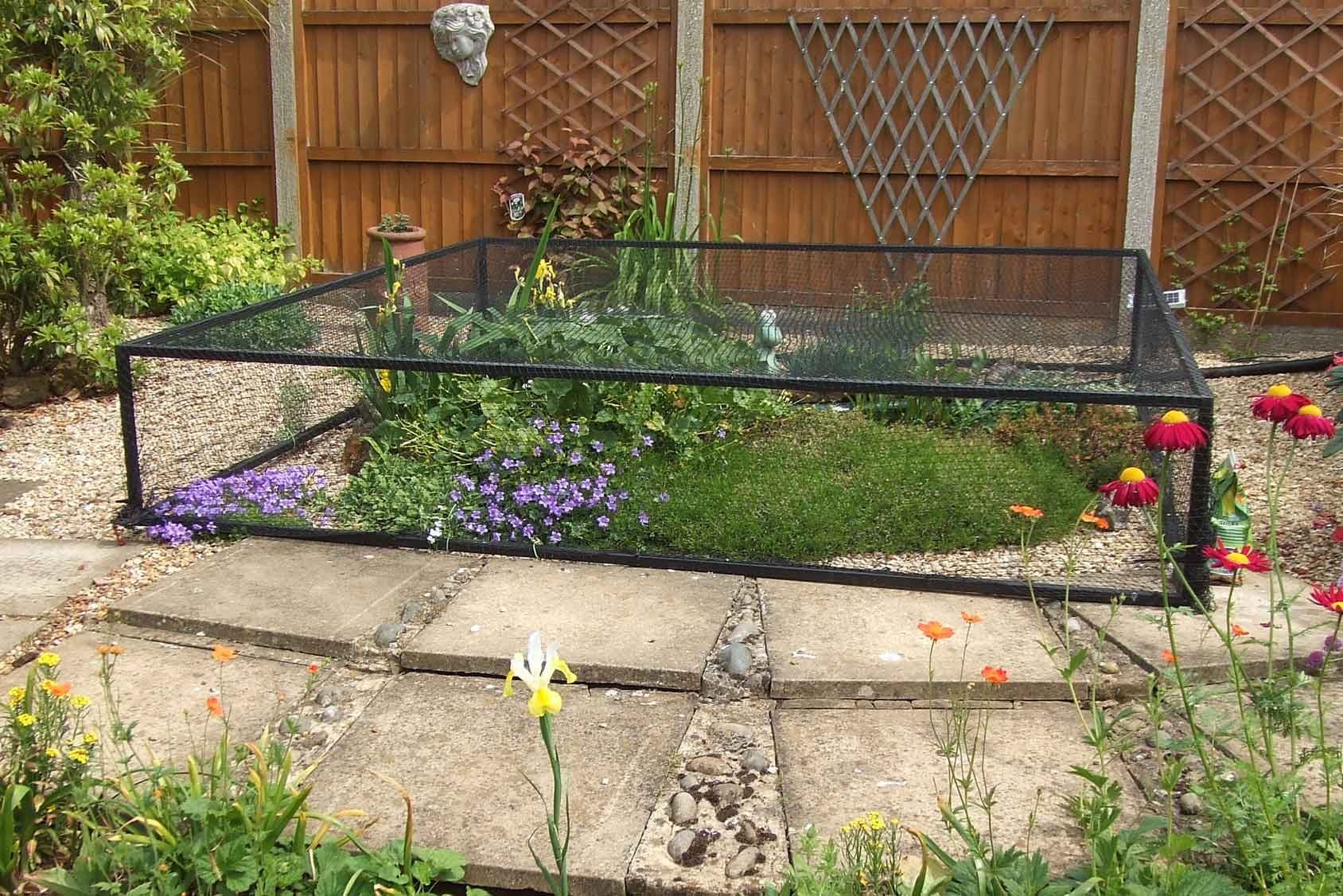 Raised Steel Pond Cover - Harrod Horticultural - UK