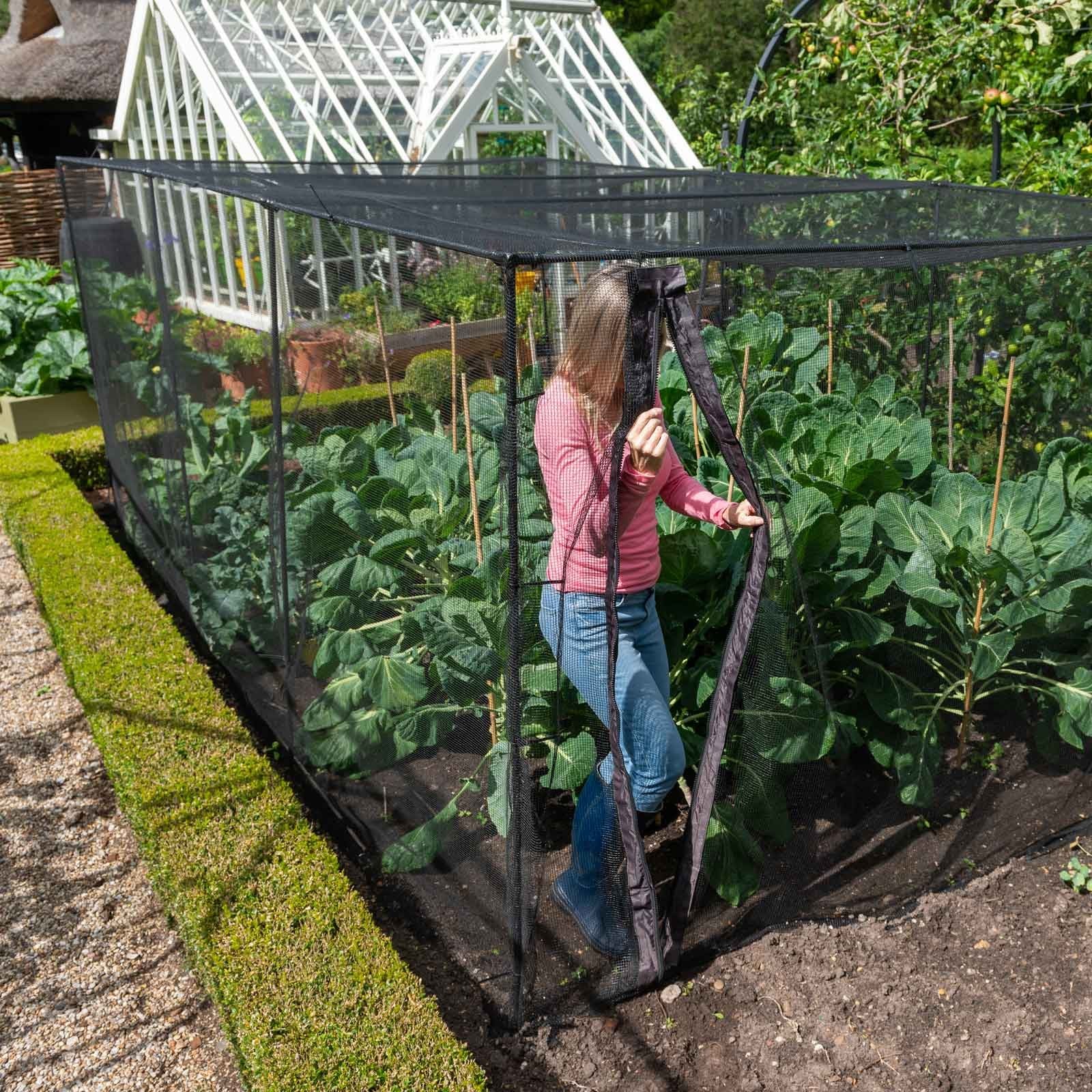 Single Zip Garden Net Access Strip - Harrod Horticultural
