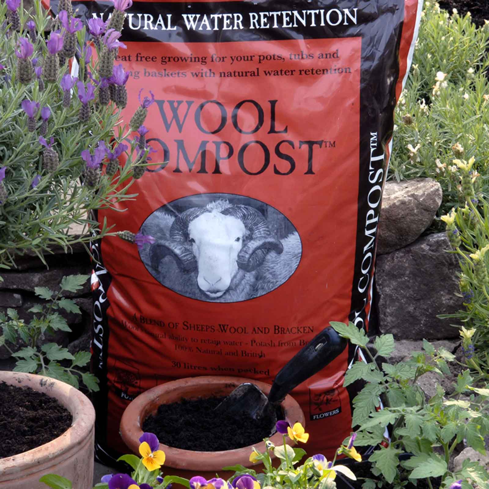 Sheeps Wool Compost Harrod Horticultural (UK)