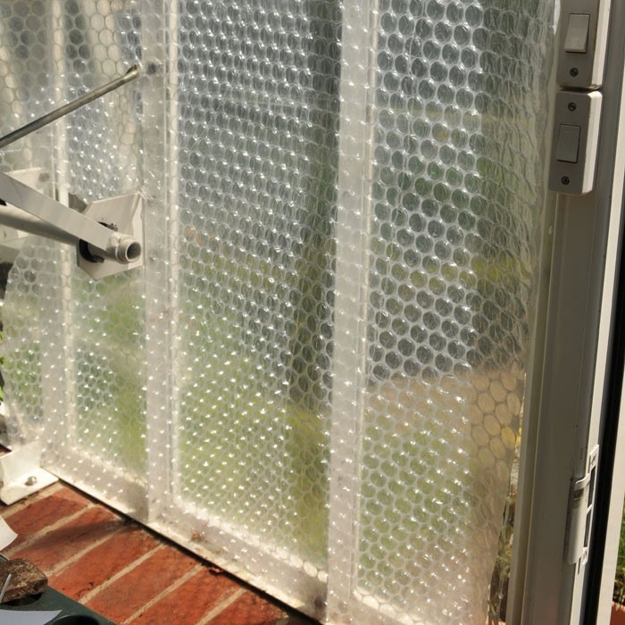 Greenhouse Bubble Wrap Insulation
