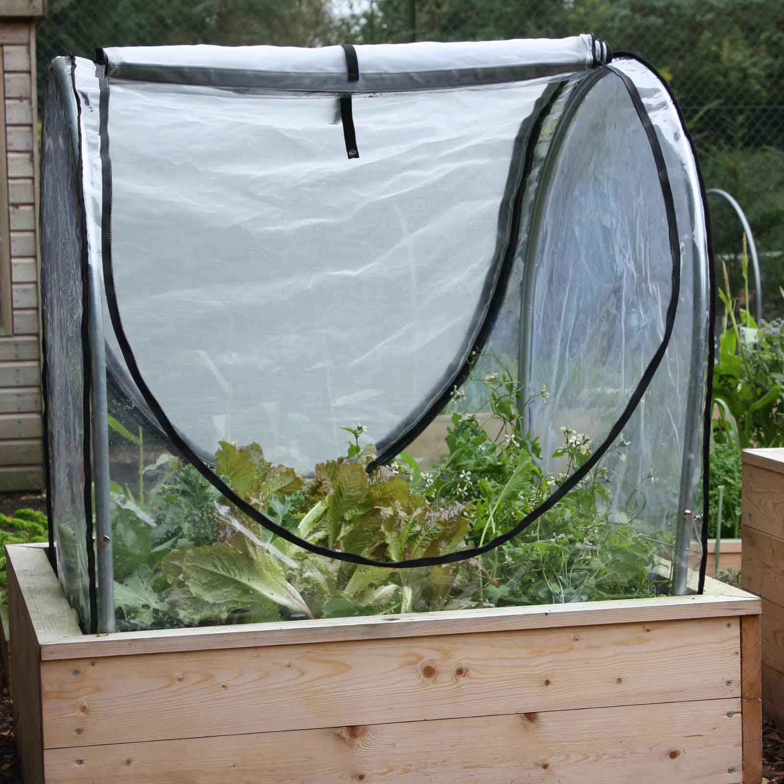 Fitted Hoops and Mesh Vented PVC Covers Harrod Horticultural (UK)
