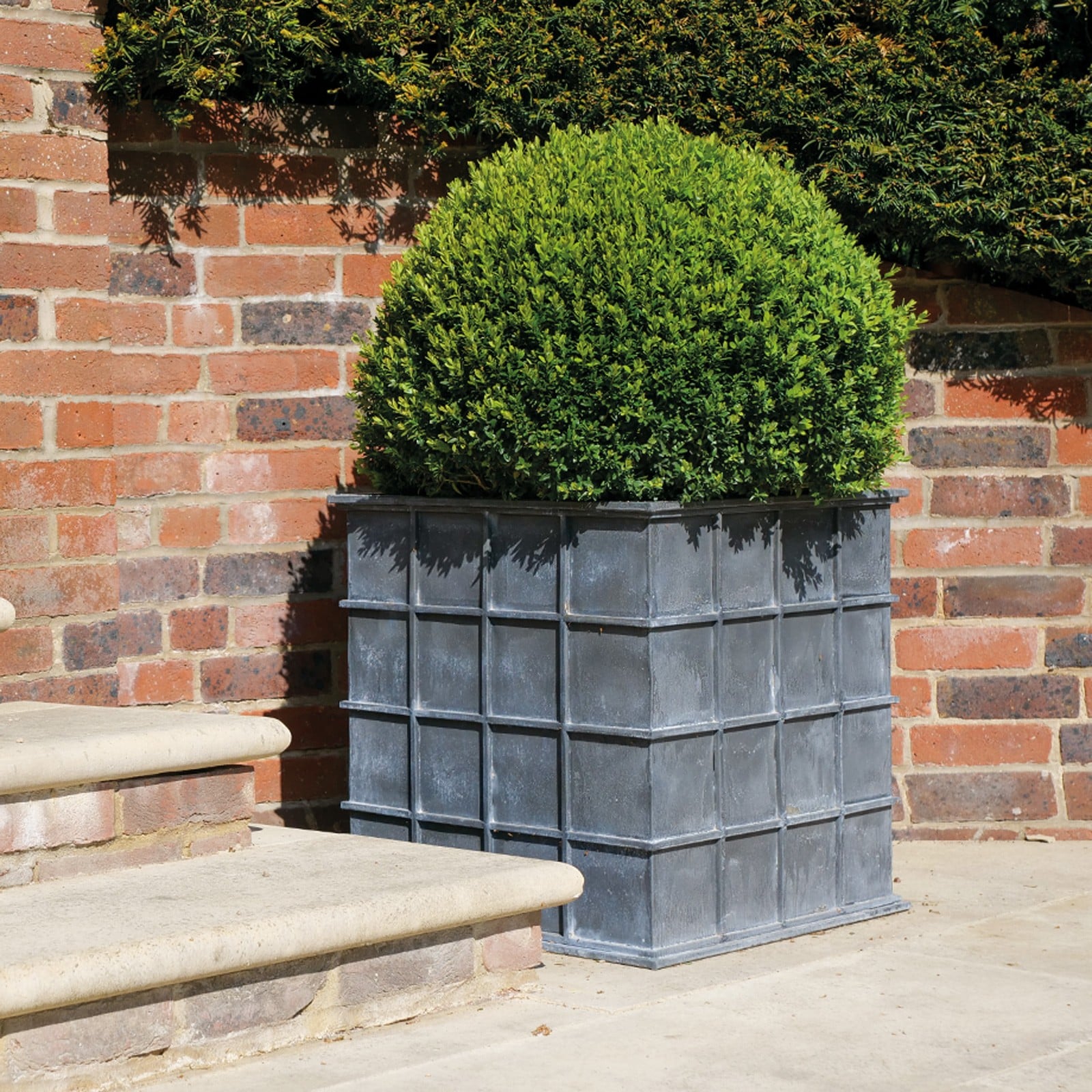 Sienna Square Steel Planters