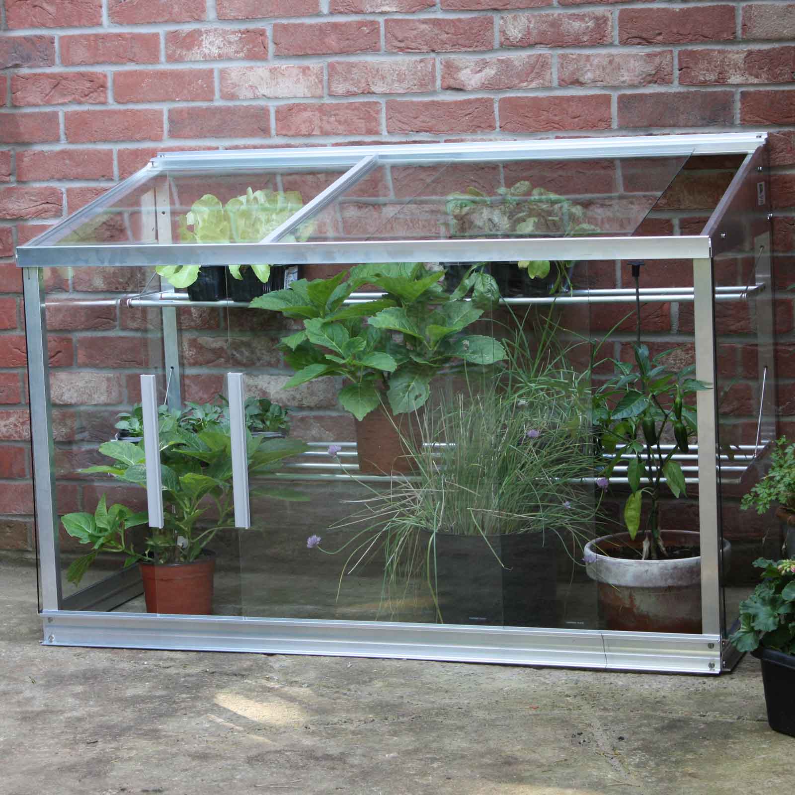 Half Growhouse Mini Greenhouse Harrod Horticultural