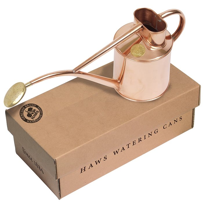 Haws Copper Indoor and Seedling Watering Can Harrod Horticultural (UK)
