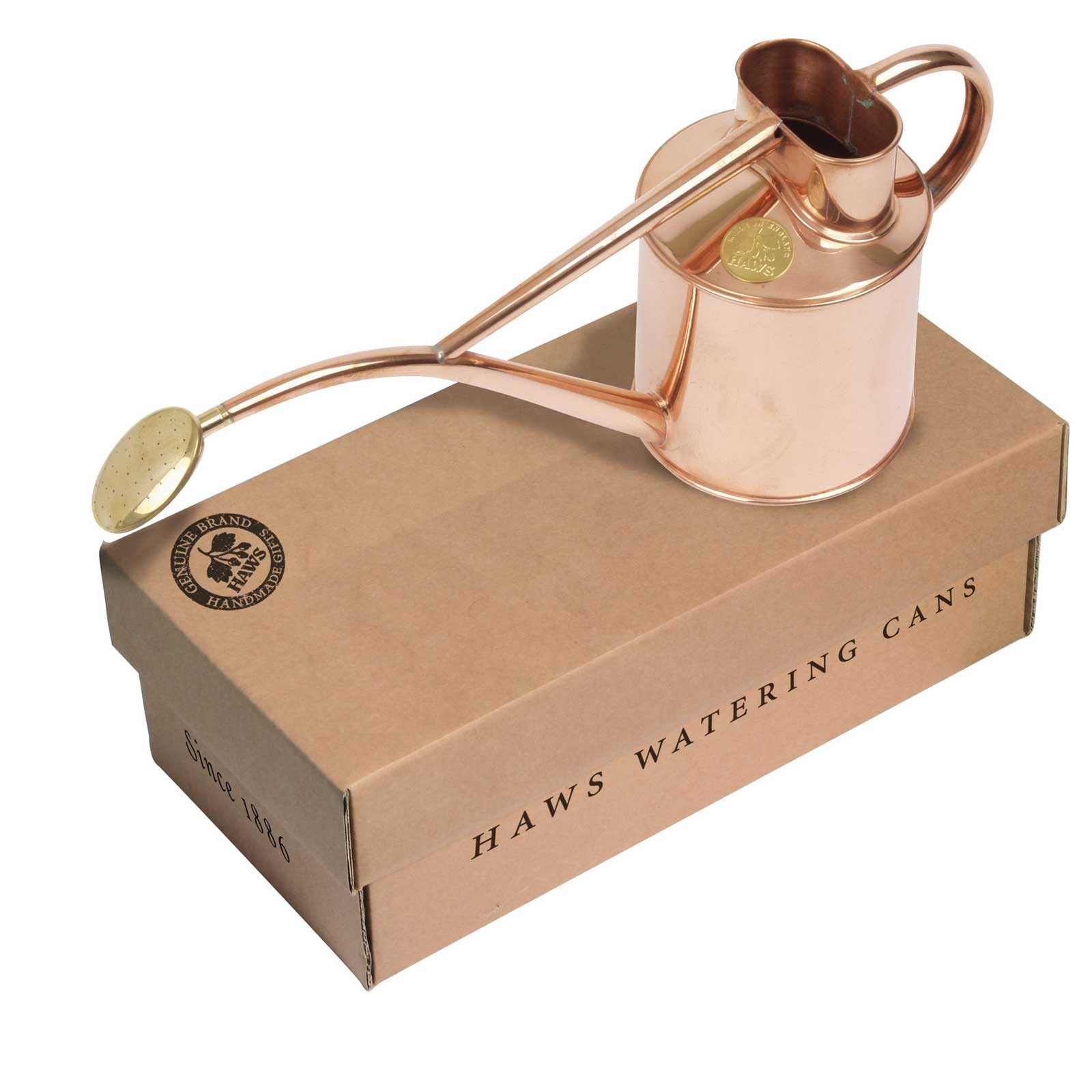 Haws Copper Indoor and Seedling Watering Can Harrod Horticultural (UK)