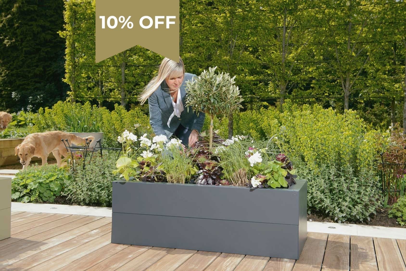 Metal raised bed frame hotsell