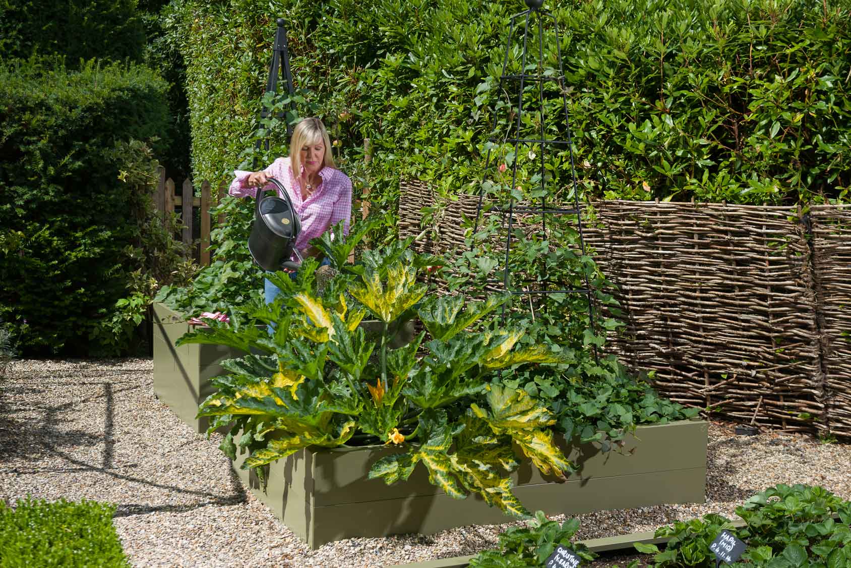 Metal Raised Beds Heritage Green Harrod Horticultural