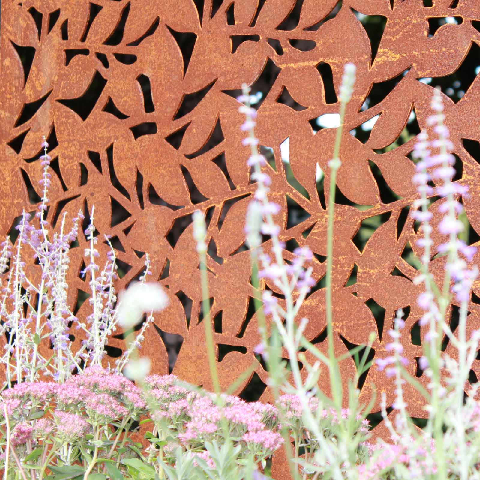 Corten Steel Panels Branches Design Harrod Horticultural