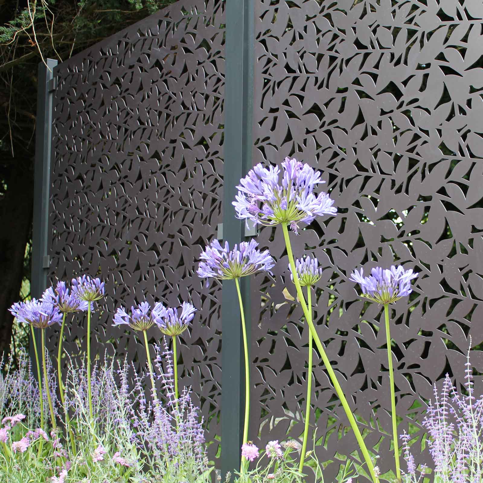 Powder Coated Aluminium Screens (Branches Design) - Harrod Horticultural
